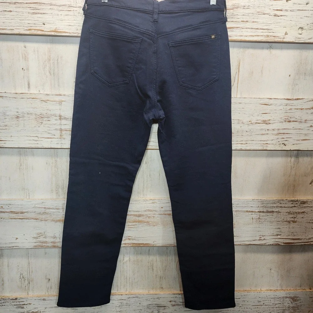 Banana Republic Mens 5-Pocket Pants 32x29 Blue Blue Iris Cotton Stretch New